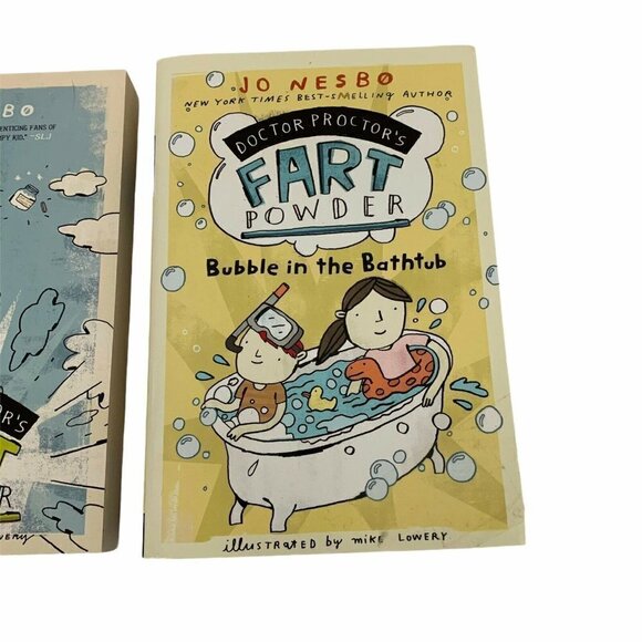 Doctor Proctor's Fart Powder Books Lot of 2 Jo Nesbo Book 1 and Book 2 Paperback - Picture 3 of 6
